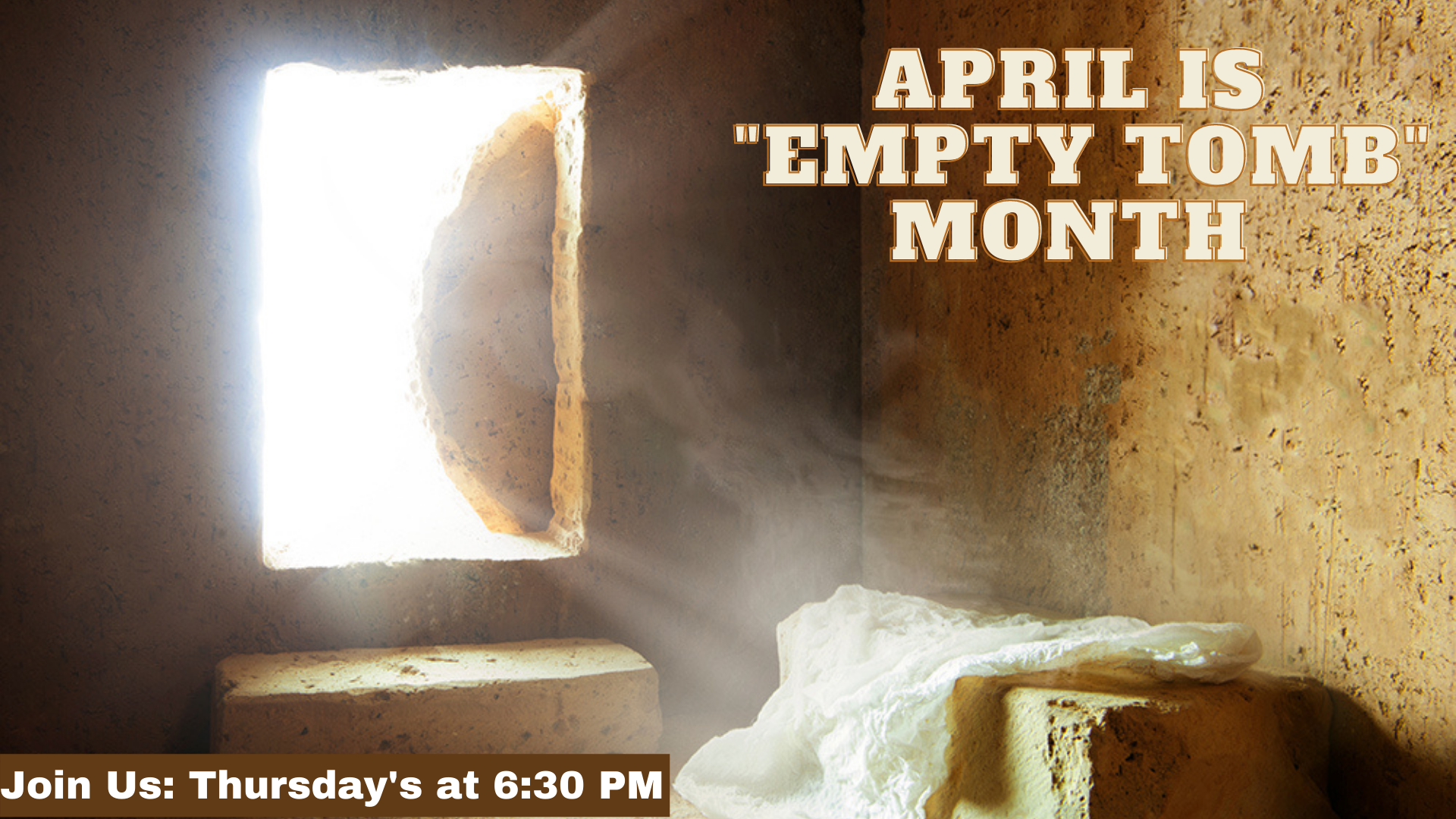 April is _Empty Tomb_ Month at Saint Phillips