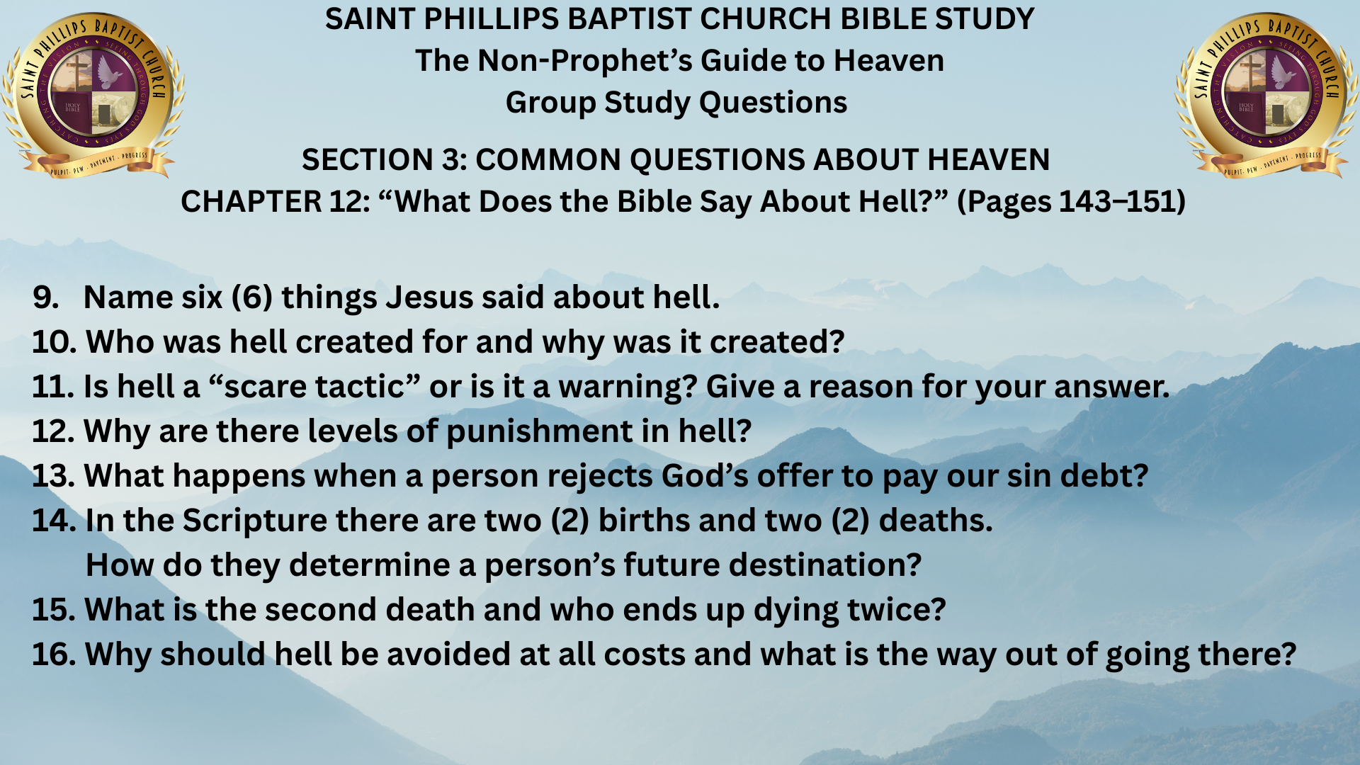 NPGH CHAPTER 12B