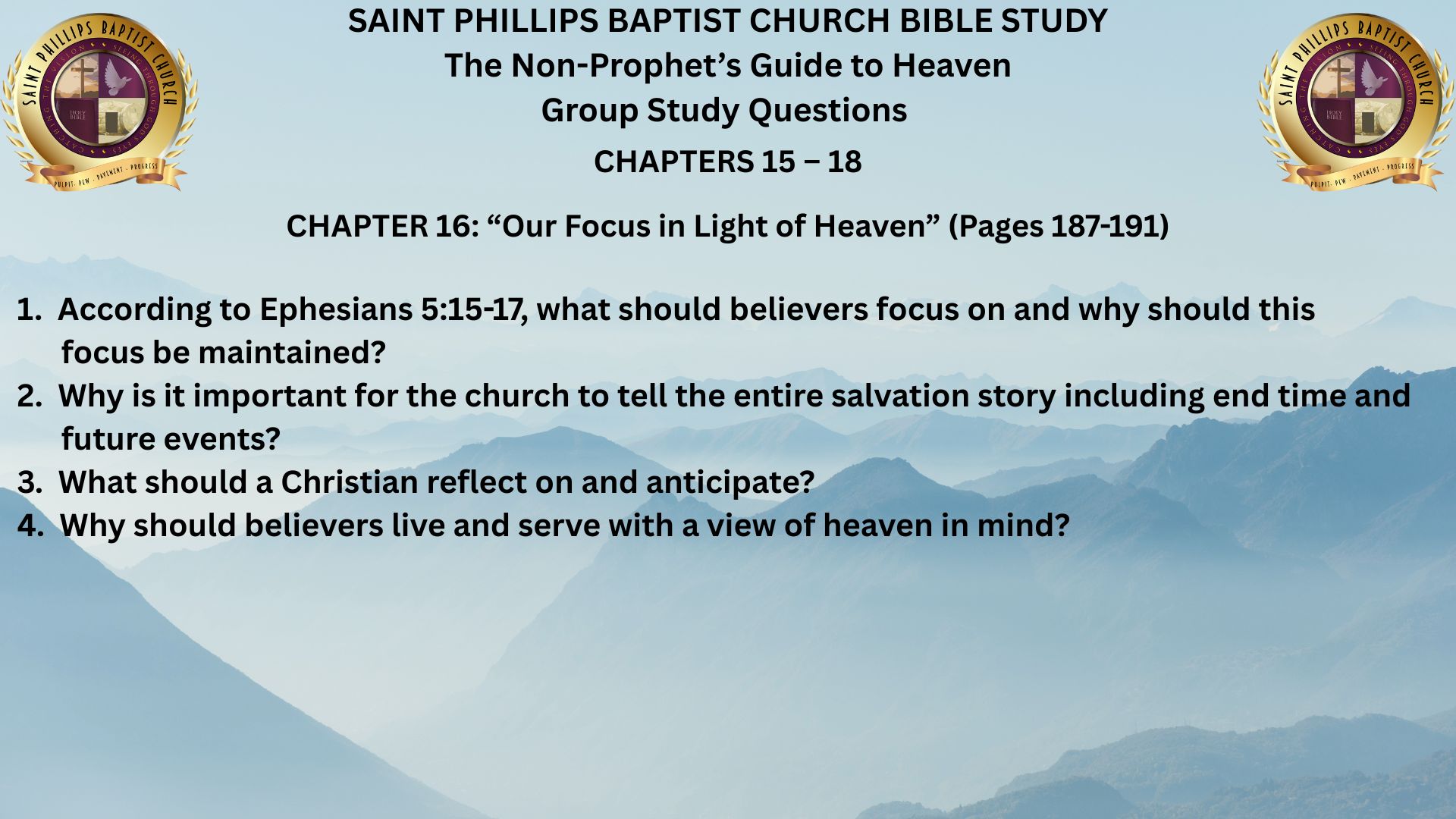 NPGH CHAPTER 16