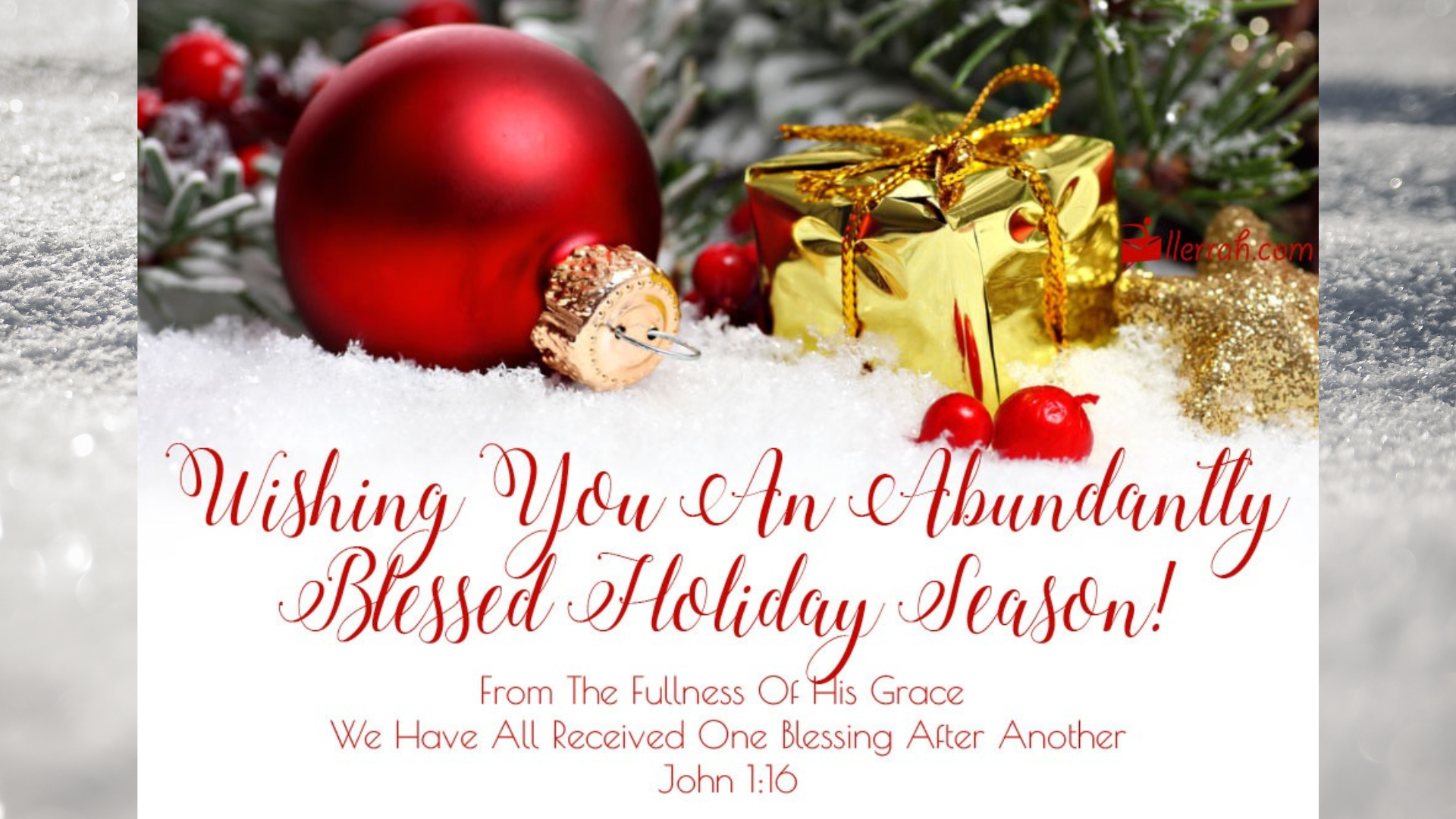 Blessed Holiday Season